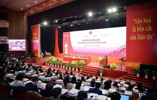 Khai mạc Hội thảo Văn hoá 2022 “Thể chế, chính sách và nguồn lực cho phát triển văn hóa”