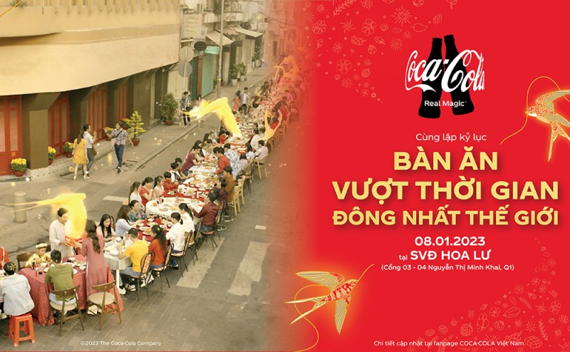 Coca-Cola Việt Nam khởi động chiến dịch Tết 2023 với thông điệp mới