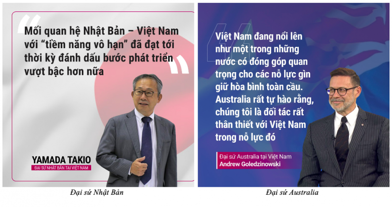 Góc nhìn Đại sứ nước ngoài tại Việt Nam qua “Một thế giới kết nối”