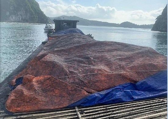 Quảng Ninh: Bắt giữ tàu chở 110 tấn than không rõ nguồn gốc