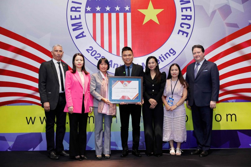 Herbalife Việt Nam nhận giải thưởng trách nhiệm xã hội doanh nghiệp AMCHAM 2022
