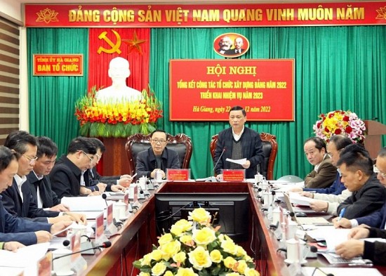 Hà Giang: Tổng kết công tác tổ chức xây dựng Đảng năm 2022