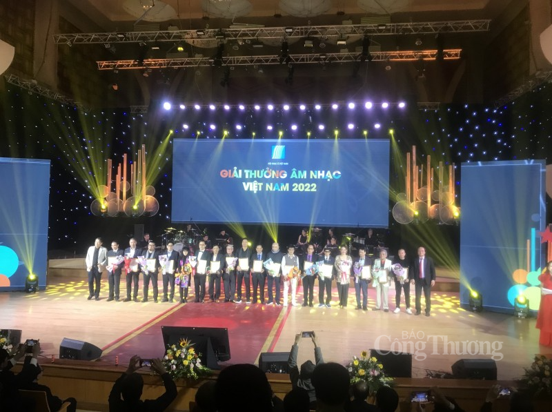 Trao Giải thưởng Âm nhạc Việt Nam 2022 cho 72 tác phẩm