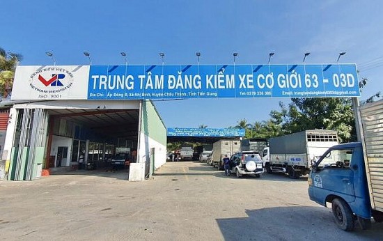 Thêm một trung tâm đăng kiểm ở Tiền Giang bị tạm đình chỉ hoạt động