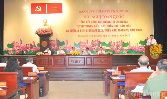 Hội nghị toàn quốc tổng kết công tác thông tin đối ngoại, tuyên truyền biển, đảo, quản lý biên giới năm 2022