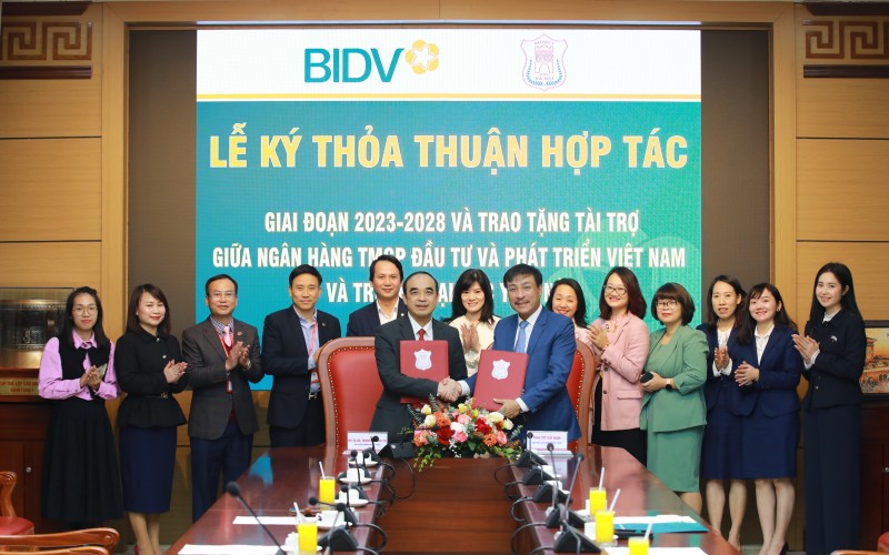 BIDV và Trường Đại học Y Hà Nội ký kết Thỏa thuận hợp tác giai đoạn 2023-2028
