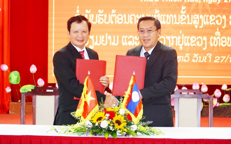 Thừa Thiên Huế: Nâng mối quan hệ lên tầm cao mới với tỉnh Salanvan