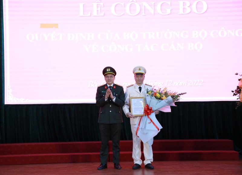 Tỉnh Bắc Giang: Công bố bổ nhiệm Đại tá Nguyễn Hữu Bình làm Phó Giám đốc Công an tỉnh