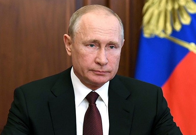  Tổng thống Nga Vladimir Putin. Ảnh: TASS