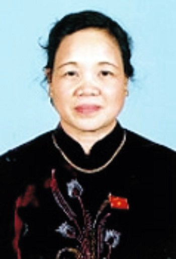 Đồng chí Hà Thị Khiết