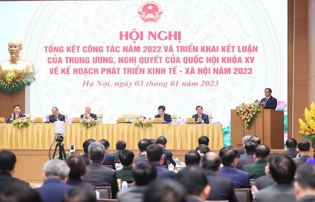 Thủ tướng Phạm Minh Chính chủ trì Hội nghị Chính phủ với các địa phương