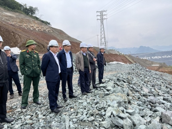 Bộ Công Thương: Kiểm tra công tác thi công dự án Nhà máy thủy điện Hoà Bình mở rộng