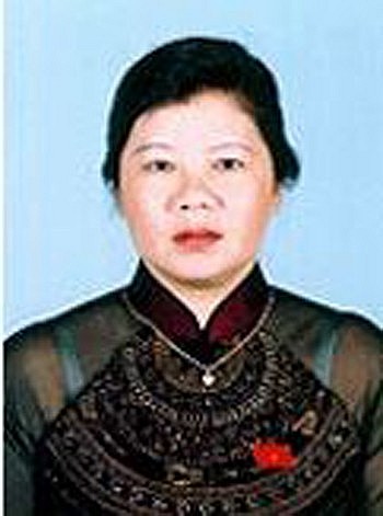 Đồng chí Nguyễn Thị Nương