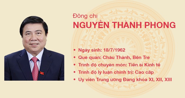 Đồng chí Nguyễn Thành Phong