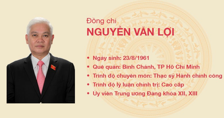 Đồng chí Nguyễn Văn Lợi