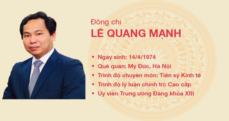 Đồng chí Lê Quang Mạnh