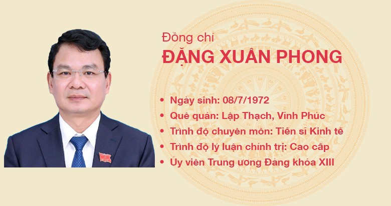 Đồng chí Đặng Xuân Phong