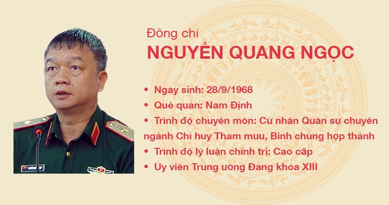Đồng chí Nguyễn Quang Ngọc