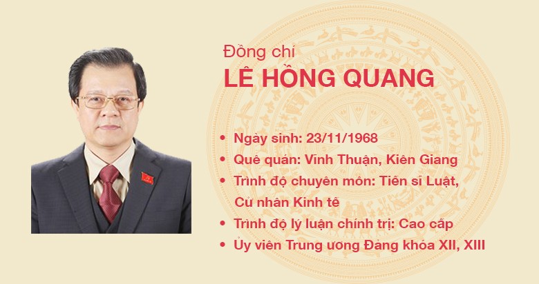 Đồng chí Lê Hồng Quang