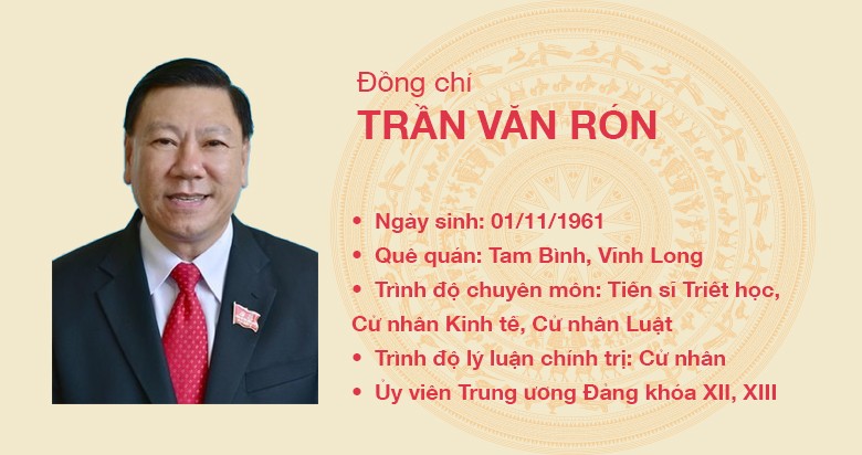 Đồng chí Trần Văn Rón