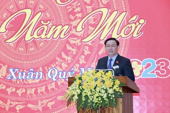 Chủ tịch Quốc hội chúc Tết Đảng bộ, chính quyền và nhân dân Quảng Bình