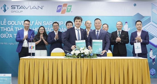 Tập đoàn Stavian ký kết hợp tác toàn diện chuyển đổi số với Tập đoàn FPT