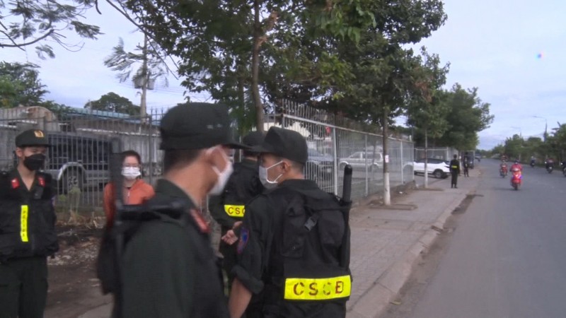 Phong tỏa kiểm tra Trung tâm đăng kiểm 60-04D tại Đồng Nai