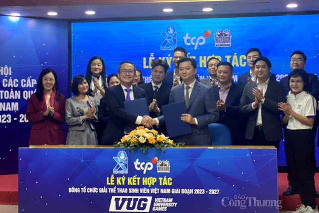Lễ ký kết hợp tác giữa Trung ương Hội Sinh viên Việt Nam với Công ty TNHH TCP Việt Nam