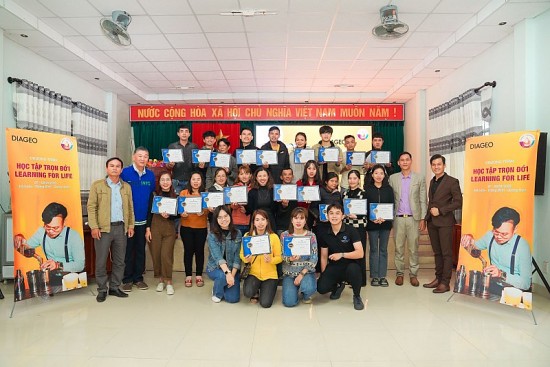 Diageo Việt Nam phát triển cơ hội việc làm cho người lao động thông qua chương trình “Học tập trọn đời”