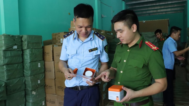 Quản lý thị trường Bắc Ninh thu giữ nhiều sản phẩm vi phạm