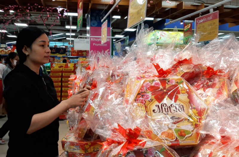 Hà Nội: Sức mua các ngày cận Tết Nguyên đán Quý Mão tại các siêu thị tăng 3 - 4 lần
