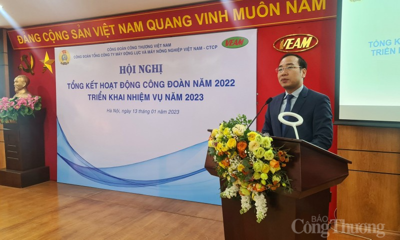 Công đoàn VEAM: Hội nghị tổng kết năm 2022, triển khai kế hoạch năm 2023