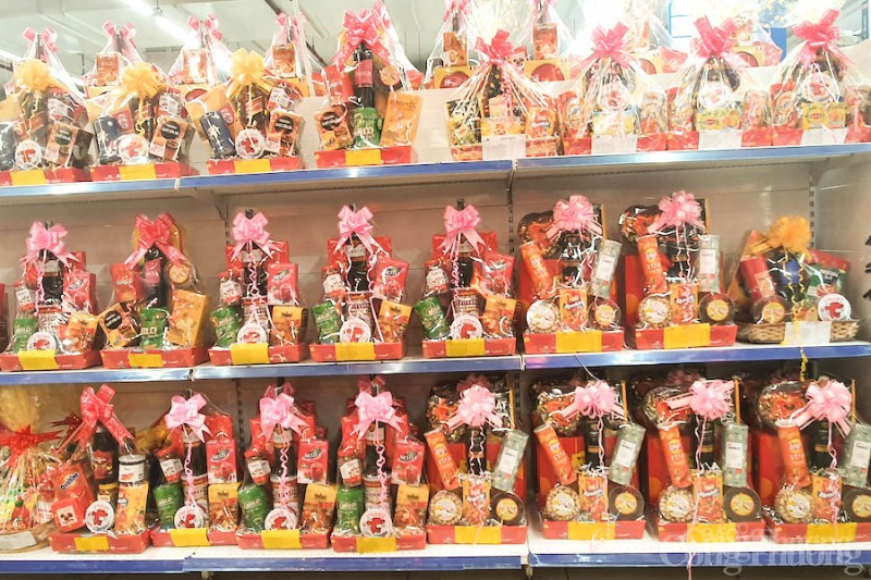 Đà Nẵng: Giỏ quà an sinh, giỏ quà đặc sản địa phương đắt khách dịp Tết
