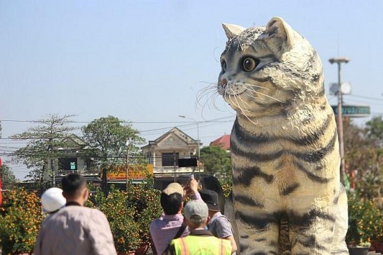 Chiêm ngưỡng linh vật Mèo năm Quý Mão 2023 tại các địa phương