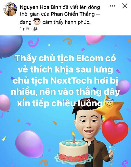 Bị Chủ tịch Elcom 'khịa' sau lưng, Shark Nguyễn Hòa Bình phản ứng ra sao?
