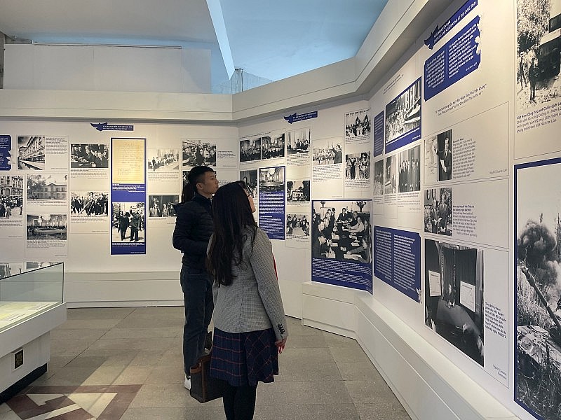 Hà Nội: Trưng bày “Hiệp định Paris-Cánh cửa hoà bình” tại Bảo tàng Hồ Chí Minh