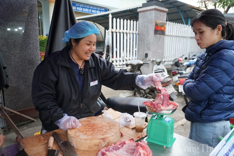 Đà Nẵng: 18 điểm bán thịt heo bình ổn giá mở bán phục vụ Tết Nguyên đán Quý Mão 2023