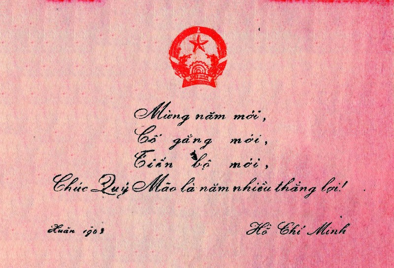 Lời chúc của Bác Hồ năm mới Xuân Quý Mão 1963