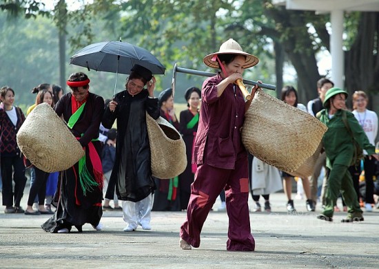 Độc đáo trò chơi chạy Ró, nét đẹp văn hóa tinh thần của vùng Kinh Bắc