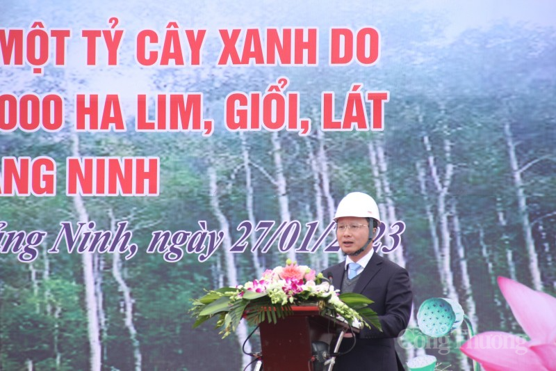 Tỉnh Quảng Ninh và TKV phát động Tết trồng cây Xuân Quý Mão 2023
