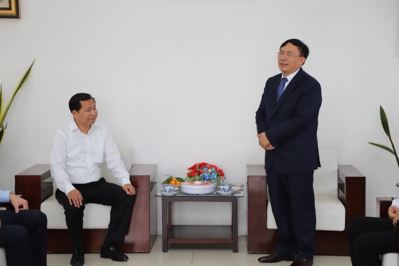 Ông Trần Phú Thái – Chủ tịch HĐQT EVNGENCO2 phát biểu đáp từ