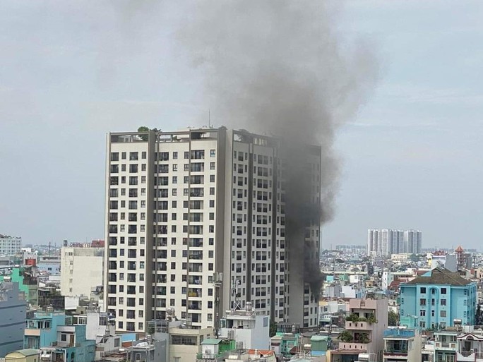 TP. Hồ Chí Minh: Cháy tại chung cư Asiana