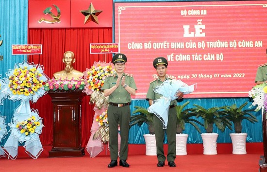 Công an tỉnh Yên Bái và Bạc Liêu có tân Giám đốc mới