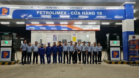 Petrolimex Cần Thơ khai trương 2 cửa hàng xăng dầu số 17 và 18