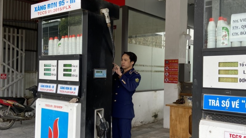 Thái Bình: Cửa hàng xăng dầu Nam Hải bị phạt hơn 30 triệu đồng