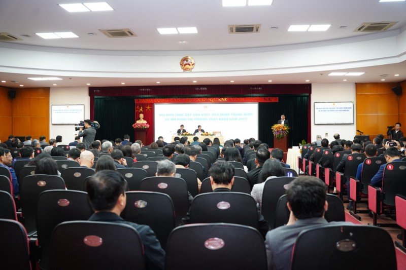 Bộ trưởng Nguyễn Hồng Diên nêu 9 nhóm nhiệm vụ tại hội nghị thúc đẩy sản xuất trong nước, mở rộng thị trường xuất khẩu năm 2023
