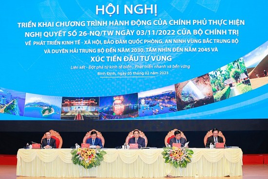 Thủ tướng Chính phủ chủ trì Hội nghị phát triển vùng Bắc Trung Bộ và duyên hải Trung Bộ