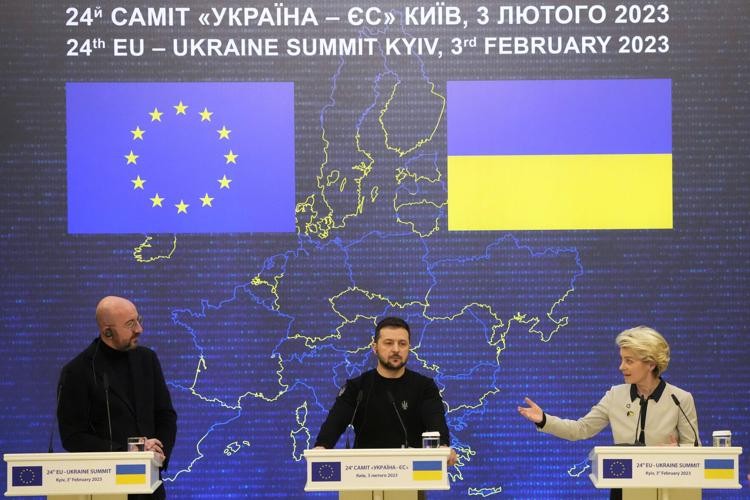 EU công bố gói trừng phạt thứ 10 đối với Nga đánh dấu 1 năm cuộc chiến Ukraine
