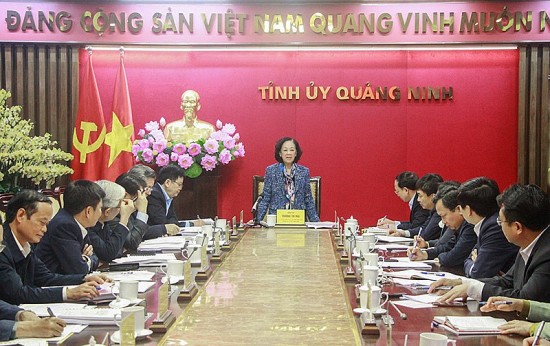 Tỉnh Quảng Ninh đạt được nhiều kết quả nổi bật công tác tổ chức xây dựng Đảng