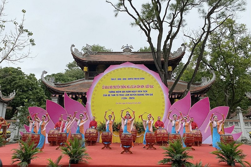 Hải Dương: Lễ Khai hội thống mùa Xuân Côn Sơn - Kiếp Bạc năm 2023